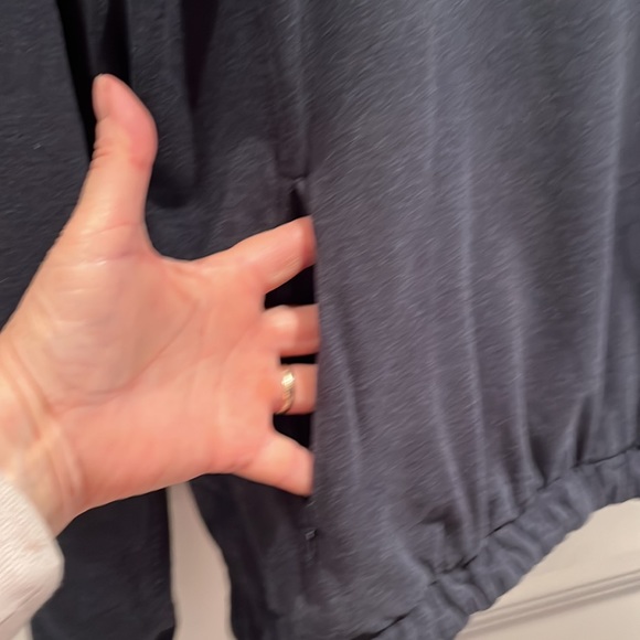 ❤️SOLD❤️Lululemon After All Pullover Naval Blue French Terry - Picture 3 of 10